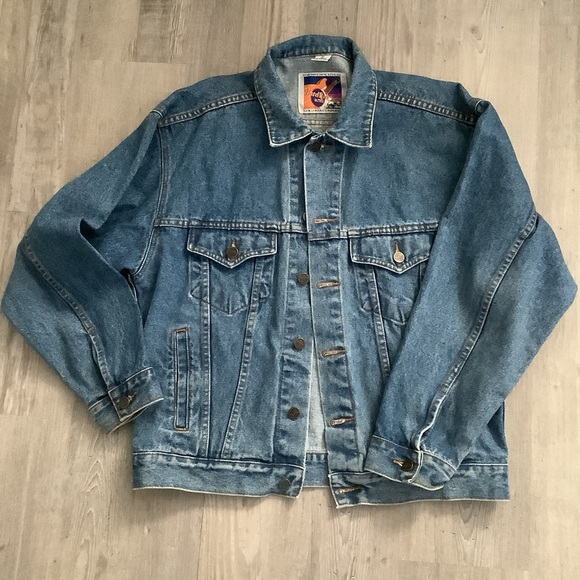 VINTAGE 90’S HARD ROCK HOTEL LAS VEGAS UNISEX DENIM JACKET - Picture 6 of 8
